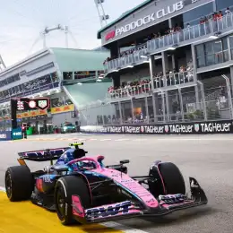 F1: ¿Cómo le fue a Colapinto en la FP2 del GP de Singapur?
