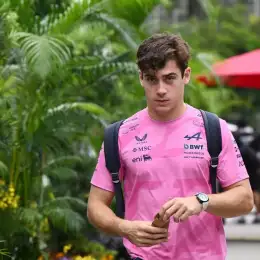 F1: la optimista mirada de Colapinto tras el viernes de prácticas en Singapur