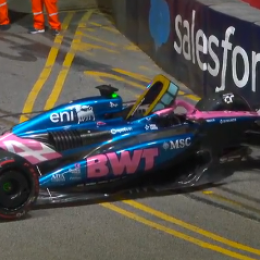 F1: ¡Atención! Problemas para Gasly en la clasificación del GP de Singapur