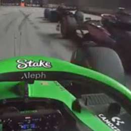 F1: ¡Se defiende Franco! Así fue la lucha de Colapinto con Hulkenberg en el GP de Singapur