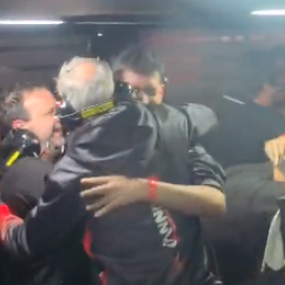 TC: ¡Explotó el box! Así festejó el Canning Motorsport tras la victoria de Canapino en San Nicolás