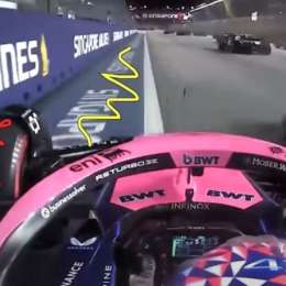 F1: la dificultad extra que tuvo Colapinto durante la largada en Singapur y nadie menciona