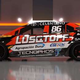 TN APAT: el Ale Bucci Racing presentó cómo lucirá el Corolla con el que debutará Agustín Canapino