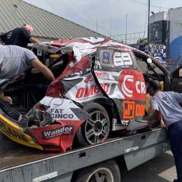 TN APAT: fortísimo accidente de Ramiro Cano durante los entrenamientos de la Clase 2 en Rosario