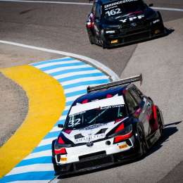 El podio de los siete títulos que dejó el TC2000 en El Zonda