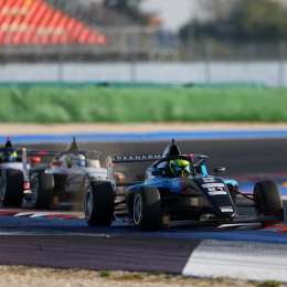 F4 Italiana: Teo Schropp cerró el año con buenas y malas en Misano