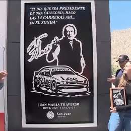 El mensaje de Paula Traverso tras el homenaje del TC2000 a su papá en El Zonda