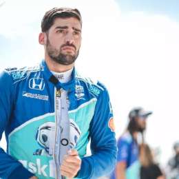 IndyCar: VeeKay saludó a los hinchas latinoamericanos tras su llegada al Juncos Hollinger Racing