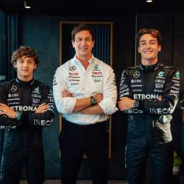 F1: Mercedes confirmó la continuidad de Russell y Antonelli en 2026