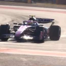 F1: la salvada que tuvo que hacer Colapinto para evitar golpearse en la clasificación del GP de las Américas