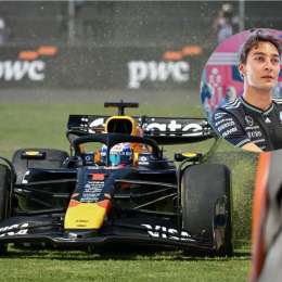 F1: Russell cuestionó el inicio del GP de México y aseguró que ello lo complicó: “Es una carrera de cortadoras de pasto”