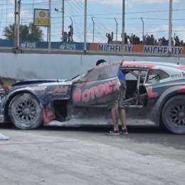 TC: el acto heroico del mecánico de Spataro para ayudar a Quijada en el incendio