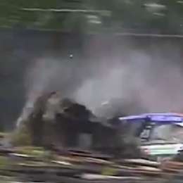 Top Race: el motivo del accidente de Adrián Hamze en Buenos Aires