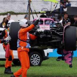 F1: "Fue raro", el desconcierto de Colapinto tras el accidente en la Sprint del GP de Brasil