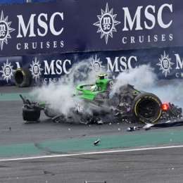 F1: ¡Durísimo! Así se vio desde la tribuna el terrible accidente de Gabriel Bortoleto en el Sprint del GP de Brasil