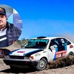 Luto: falleció el piloto de rally Cesar Pérez tras chocar y sufrir el incendio de su auto