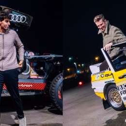 F1: ¡Llegando con estilo! Bortoleto y Hulkenberg presentes en el lanzamiento de Audi