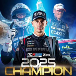 Leonel Pernía, campeón del TCR South America: "Fue un año increíble para nosotros"