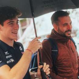 F1: ¡Hola Franco! Colapinto llegó al paddock de Las Vegas
