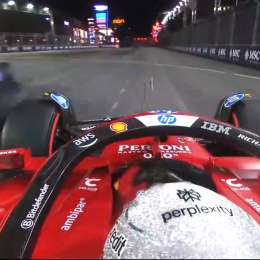 F1: ¡Al borde del desastre! La milimétrica reacción de Hamilton que evitó un fortísimo accidente en la FP3 de Las Vegas