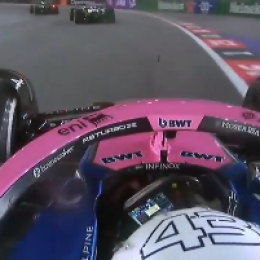 F1: la queja de Colapinto tras el toque con Albon en la largada del GP de Las Vegas