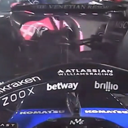 F1: ¡Desde todos los ángulos! Así fue la caótica largada que arruinó la carrera de Colapinto en Las Vegas