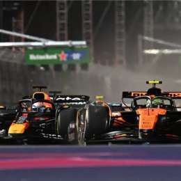 F1: “Fue muy agresivo”, el dardo del padre de Verstappen a Norris tras el GP de Las Vegas