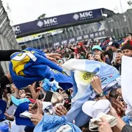 F1: Colapinto sobre el cariño del público argentino: "Siento que llevo a los fanáticos en la espalda"