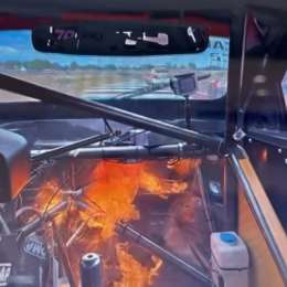 TN APAT: ¡Impactante! Así fue el momento en el que se incendió el Peugeot de Calderón