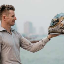 F1: ¡Estelar! Hülkenberg usará un casco conmemorativo por sus 250 carreras en Abu Dhabi