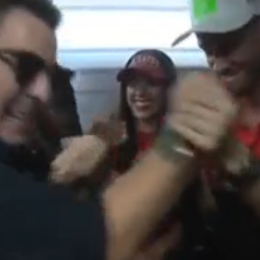 TC: ¡Explotó el box! El festejo de Lema por la pole de Canapino en La Plata