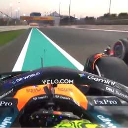 F1: ¡Espectacular! La quirúrgica maniobra de Norris para sobrepasar a Tsunoda en el GP de Abu Dhabi