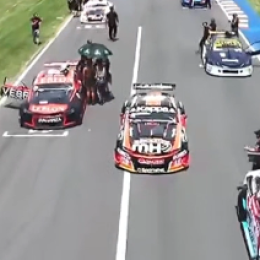 TC: el pasillo con el que Agustín Canapino fue reconocido por su título en el Mouras