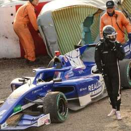 Jack Doohan chocó en la prueba para rookies de la Súper Fórmula de Japón