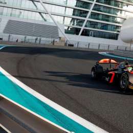F2: Nicolás Varrone terminó un jueves de trabajo intenso en Abu Dhabi