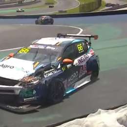 TCR South America: fuerte accidente de Rasetto durante la primera final en Interlagos