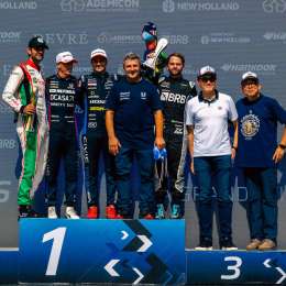TCR South America: las sensaciones de los integrantes del podio de la carrera del domingo en Interlagos