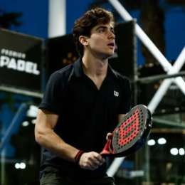 Colapinto jugó al pádel con un futbolista histórico de Boca ¿De quién se trata?