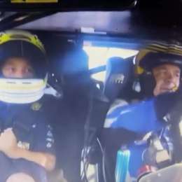 Transmitiendo pasión: Norberto Fontana giró en un TC junto a su hijo Mateo