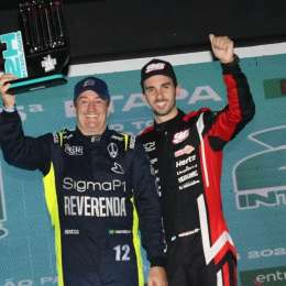 Juan Cruz Benvenuti se destacó y subió al podio en una competencia de resistencia en Interlagos