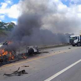 Brutal tragedia en Brasil: murieron 11 personas por un choque frontal entre dos camionetas