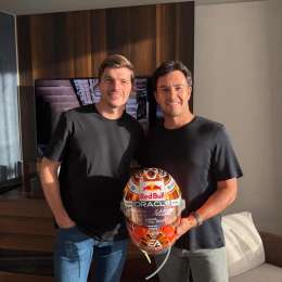 F1: ¡Regalo de ex compañero! El gran gesto de Verstappen para Checo Pérez