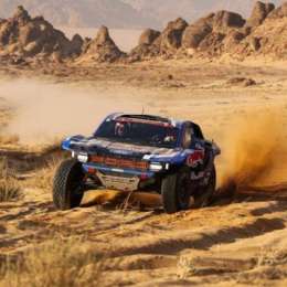 Dakar 2026: Guthrie dominó la Etapa 5 en Ultimate y encabezó el 1-2-3 de Ford