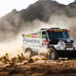 Dakar 2026: Macik fue contundente, se llevó la Etapa 5 y sigue liderando la general en Camiones