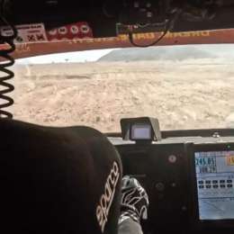 Dakar 2026: la divertida frase que utilizó un navegante argentino para motivar a su piloto