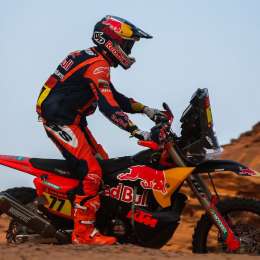 Luciano Benavides, satisfecho al imponerse en la Etapa 7 del Rally Dakar 2026: “Hoy salió todo bien”