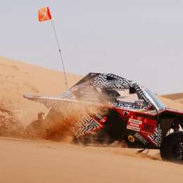 Dakar 2026: Augusto Sanz y un objetivo fuerte con Puck Klaassen: "La idea es meternos en el top 5"