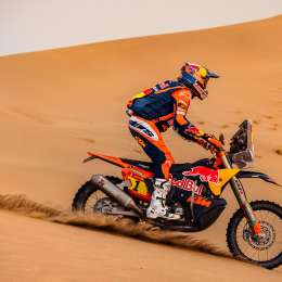 Dakar 2026: ¡Puro coraje! Sanders corrió la Etapa 10 con una fractura: "No me voy a bajar hasta que me saquen arrastrando"