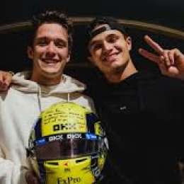 Sacha Fenestraz contó una divertida anécdota de su convivencia con Lando Norris