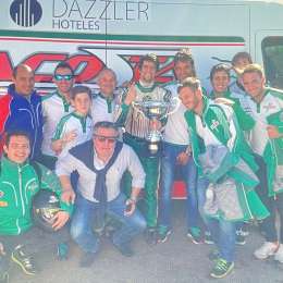 Colapinto y Varrone festejaron su última victoria en el karting y hoy él los alienta a ellos en la Fórmula 1